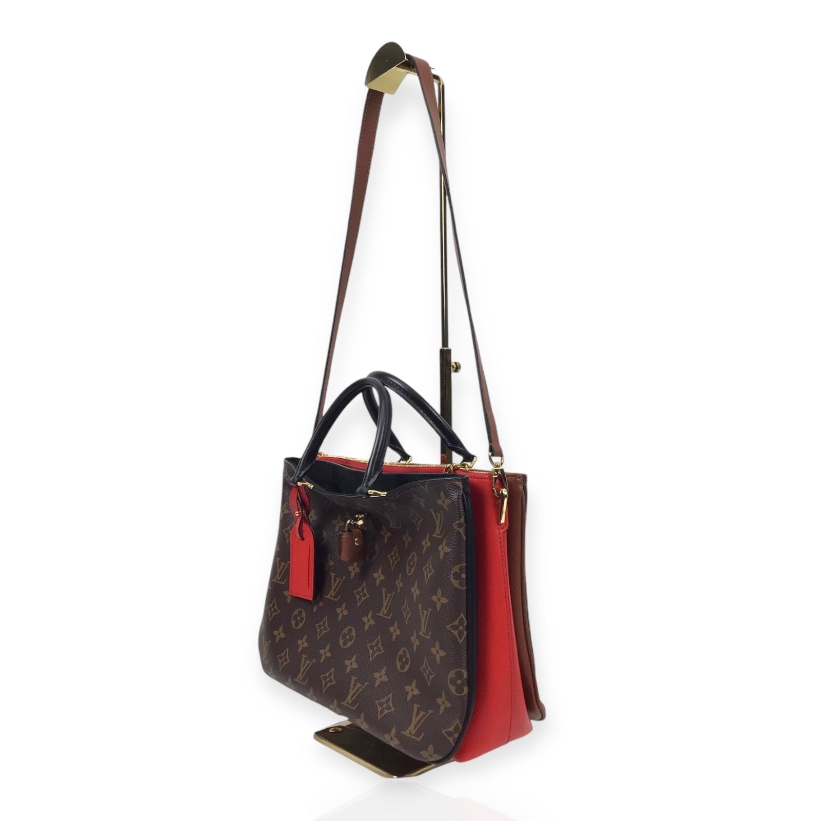 Louis Vuitton Millefeuille Tote - Monogram Canvas, 4 Compartments, Lock & Keys