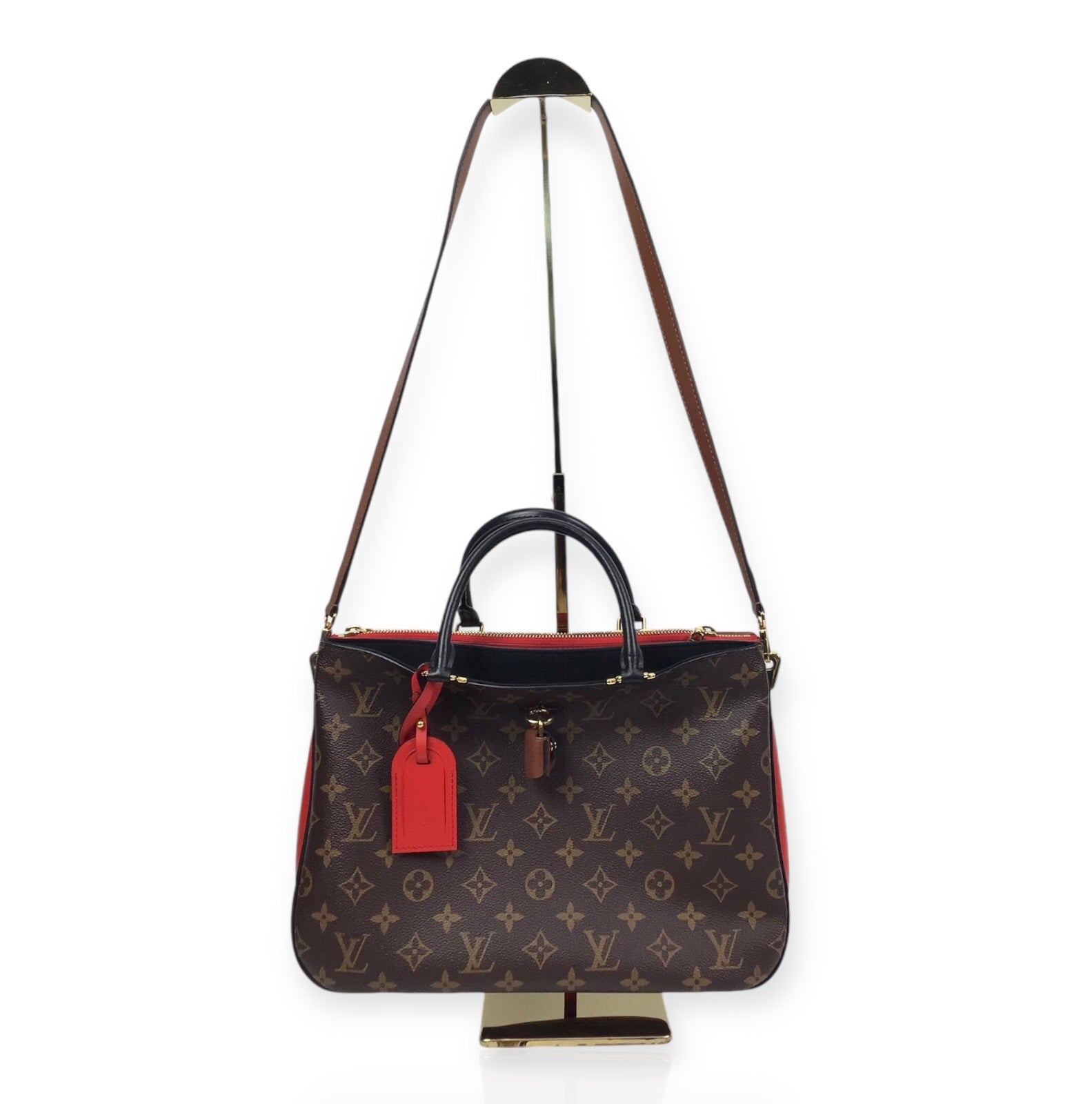 Louis Vuitton Millefeuille Tote - Monogram Canvas, 4 Compartments, Lock & Keys