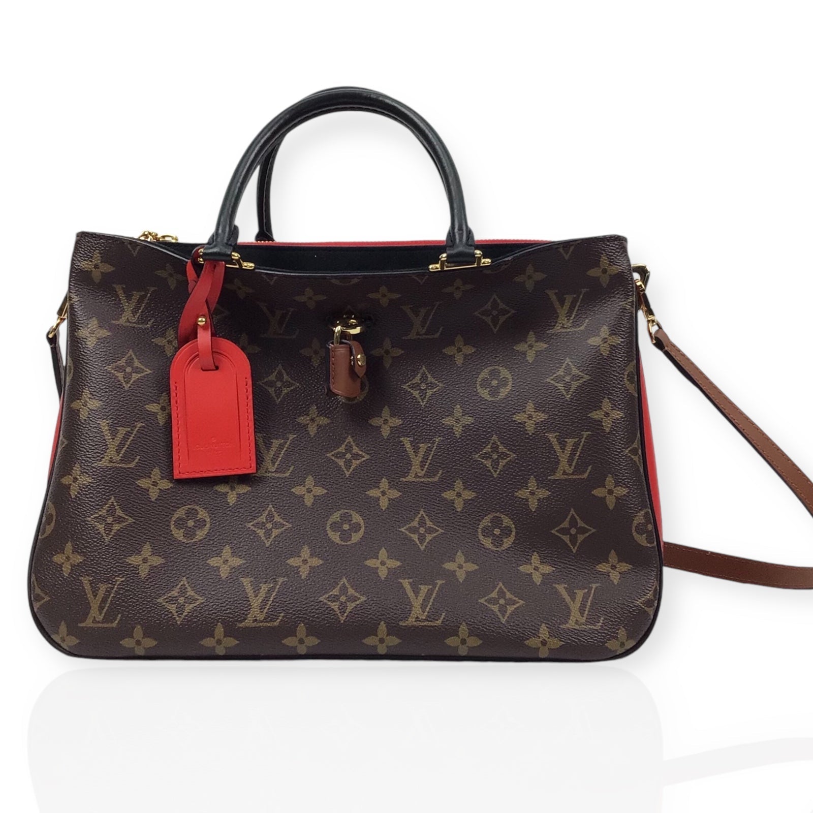 Louis Vuitton Millefeuille Tote - Monogram Canvas, 4 Compartments, Lock & Keys