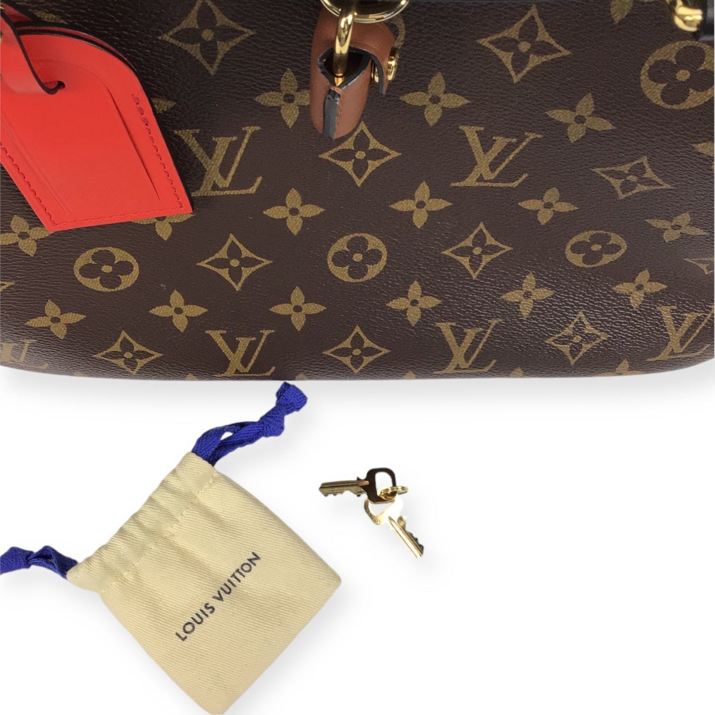 Louis Vuitton Millefeuille Tote - Monogram Canvas, 4 Compartments, Lock & Keys