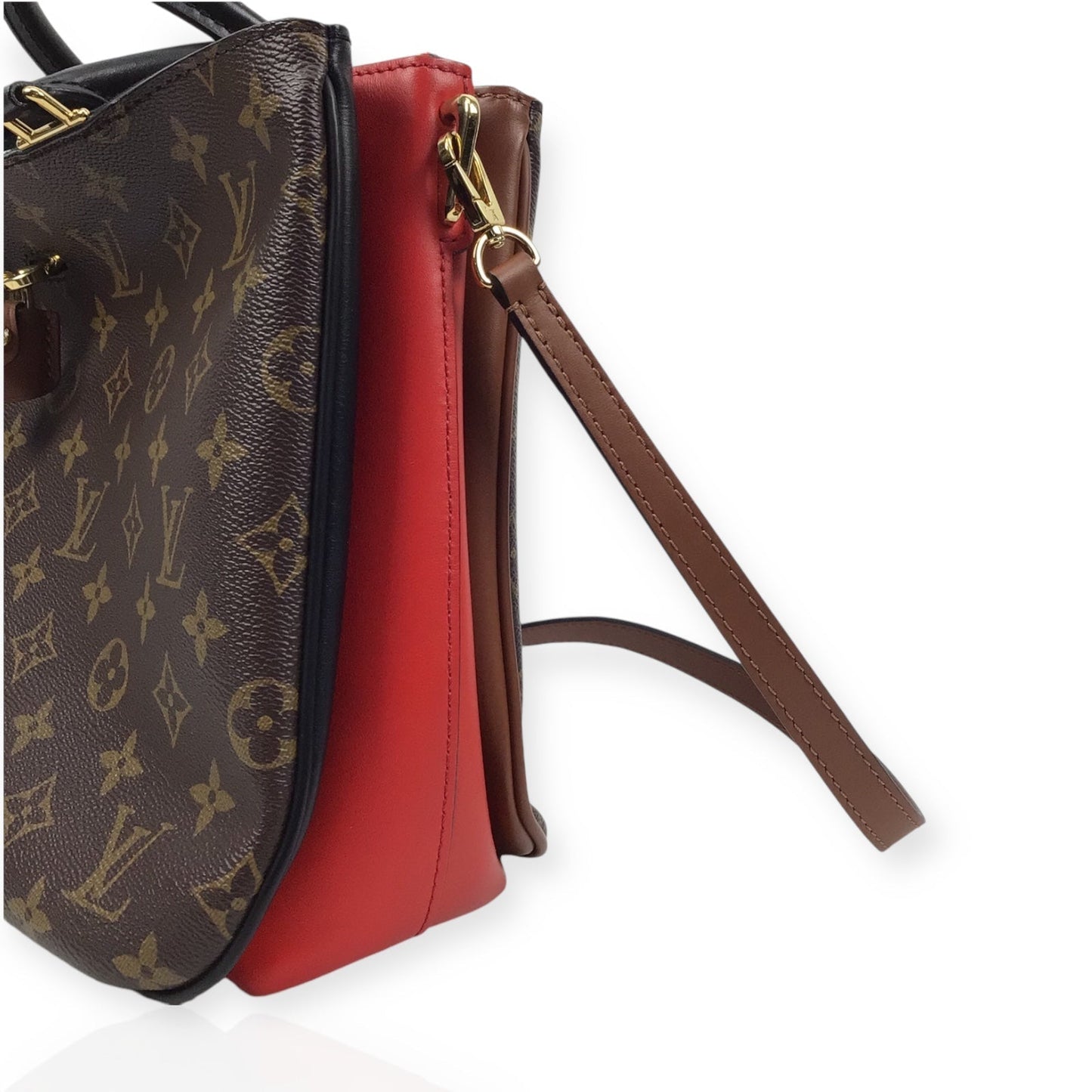 Louis Vuitton Millefeuille Tote - Monogram Canvas, 4 Compartments, Lock & Keys