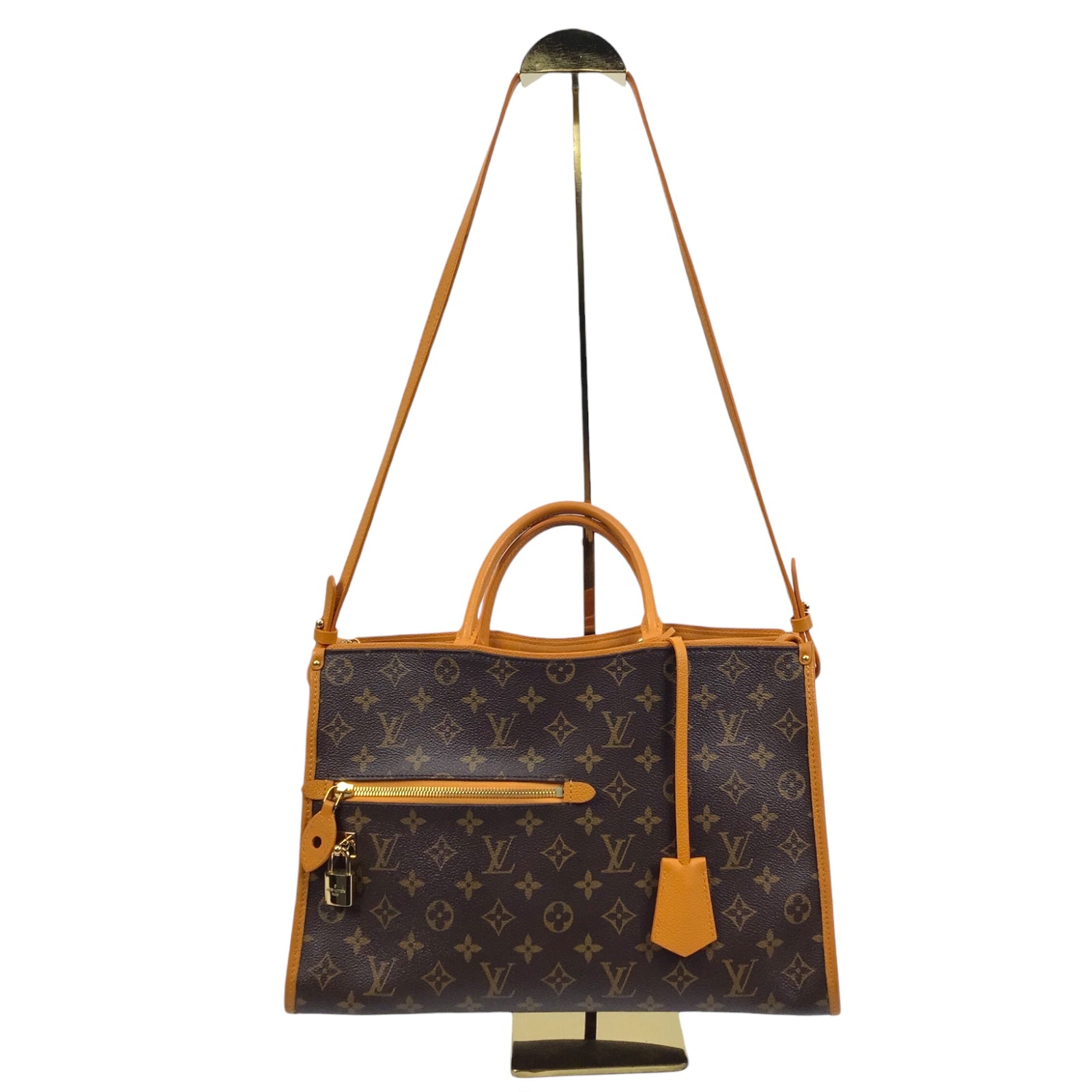 Louis Vuitton Monogram Popincourt MM Safran Imperial