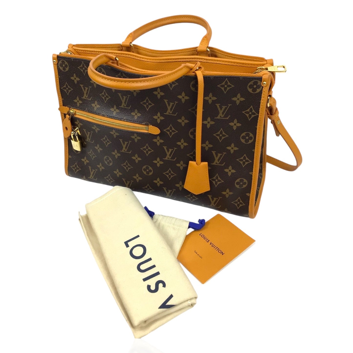 Louis Vuitton Monogram Popincourt MM Safran Imperial