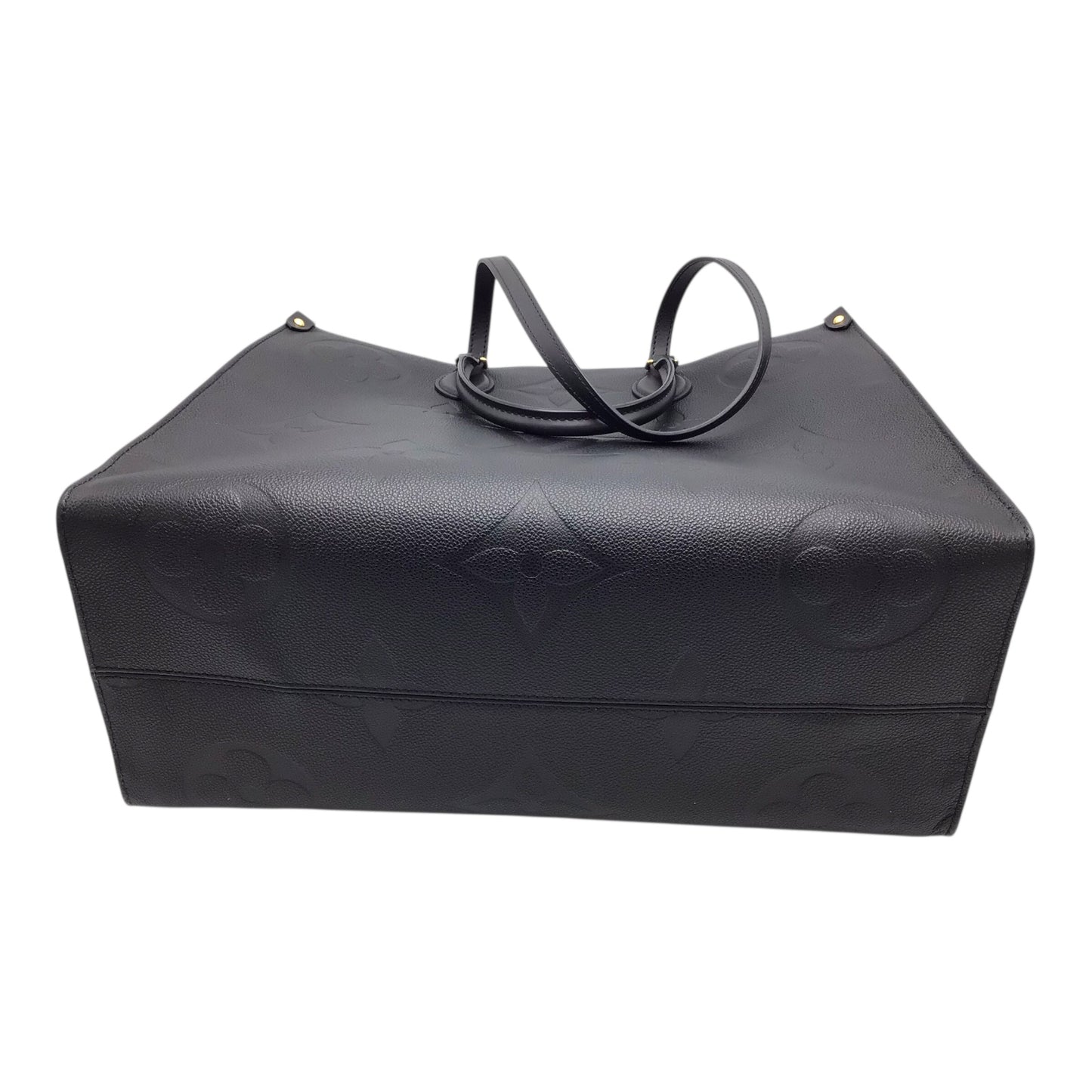 Louis Vuitton Onthego GM 2019 Black Empreinte Monogram Leather Tote