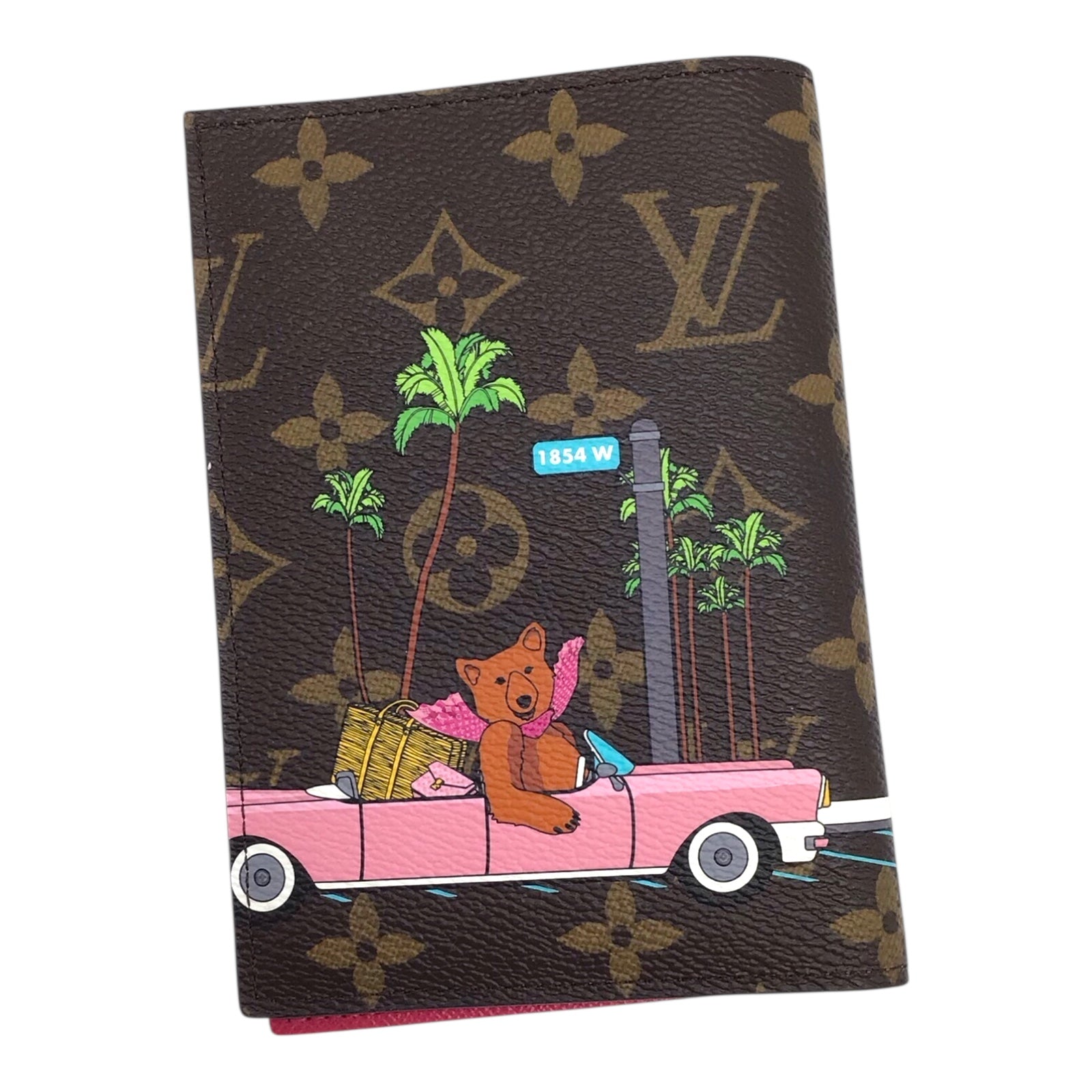 Louis Vuitton Passport Cover – Christmas 2021 Hollywood Animation (Vivienne, Like New)