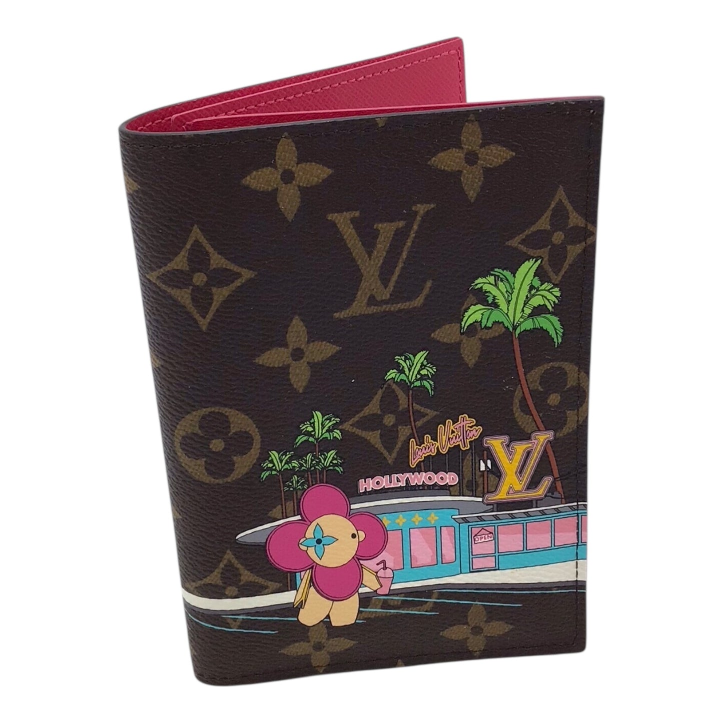 Louis Vuitton Passport Cover – Christmas 2021 Hollywood Animation (Vivienne, Like New)