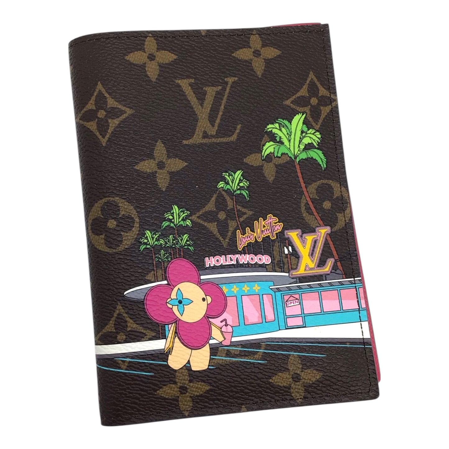 Louis Vuitton Passport Cover – Christmas 2021 Hollywood Animation (Vivienne, Like New)