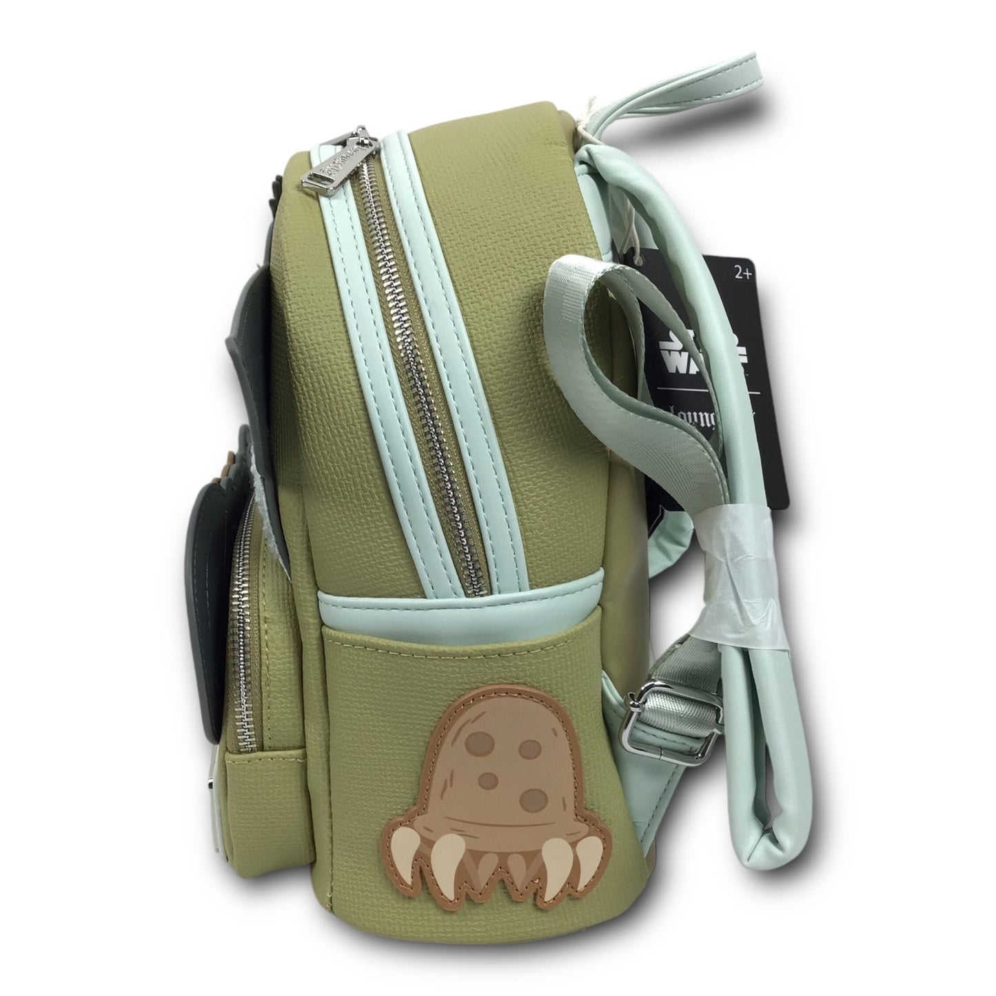 Loungefly Disney Star Wars Yoda The Child Grogu Mini Backpack Faux Leather Limited