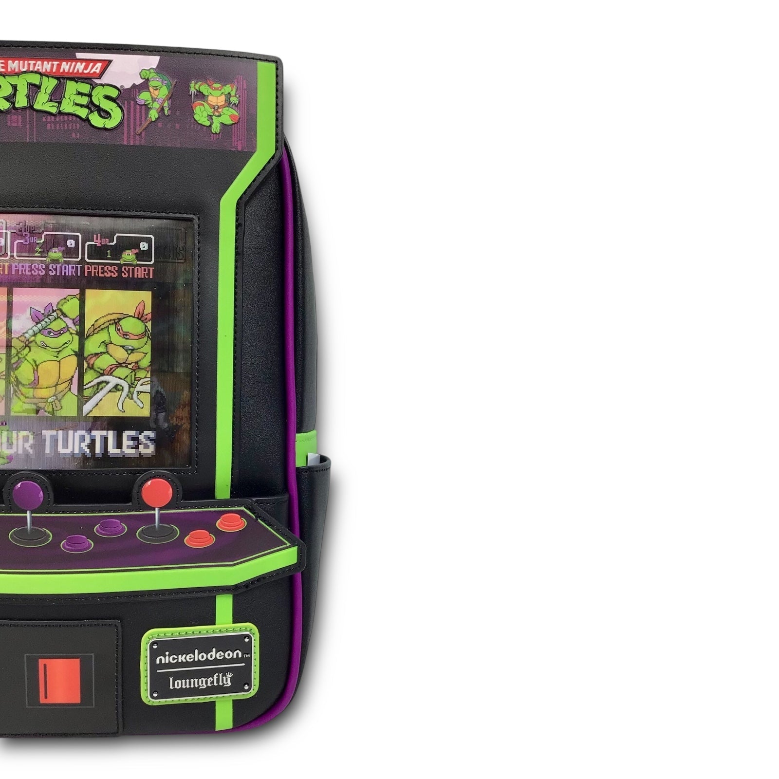 Loungefly TMNT 40th Anniversary Vintage Arcade Mini Backpack - Limited Edition