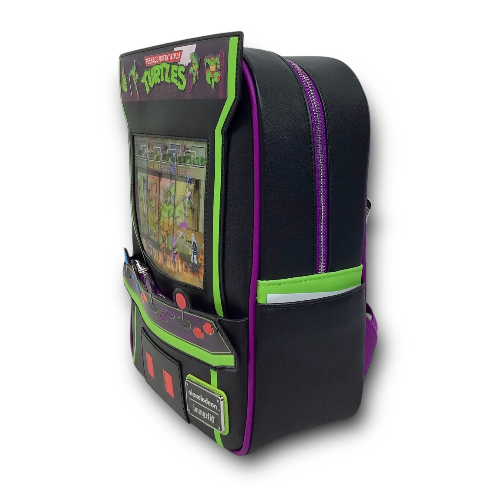 Loungefly TMNT 40th Anniversary Vintage Arcade Mini Backpack - Limited Edition