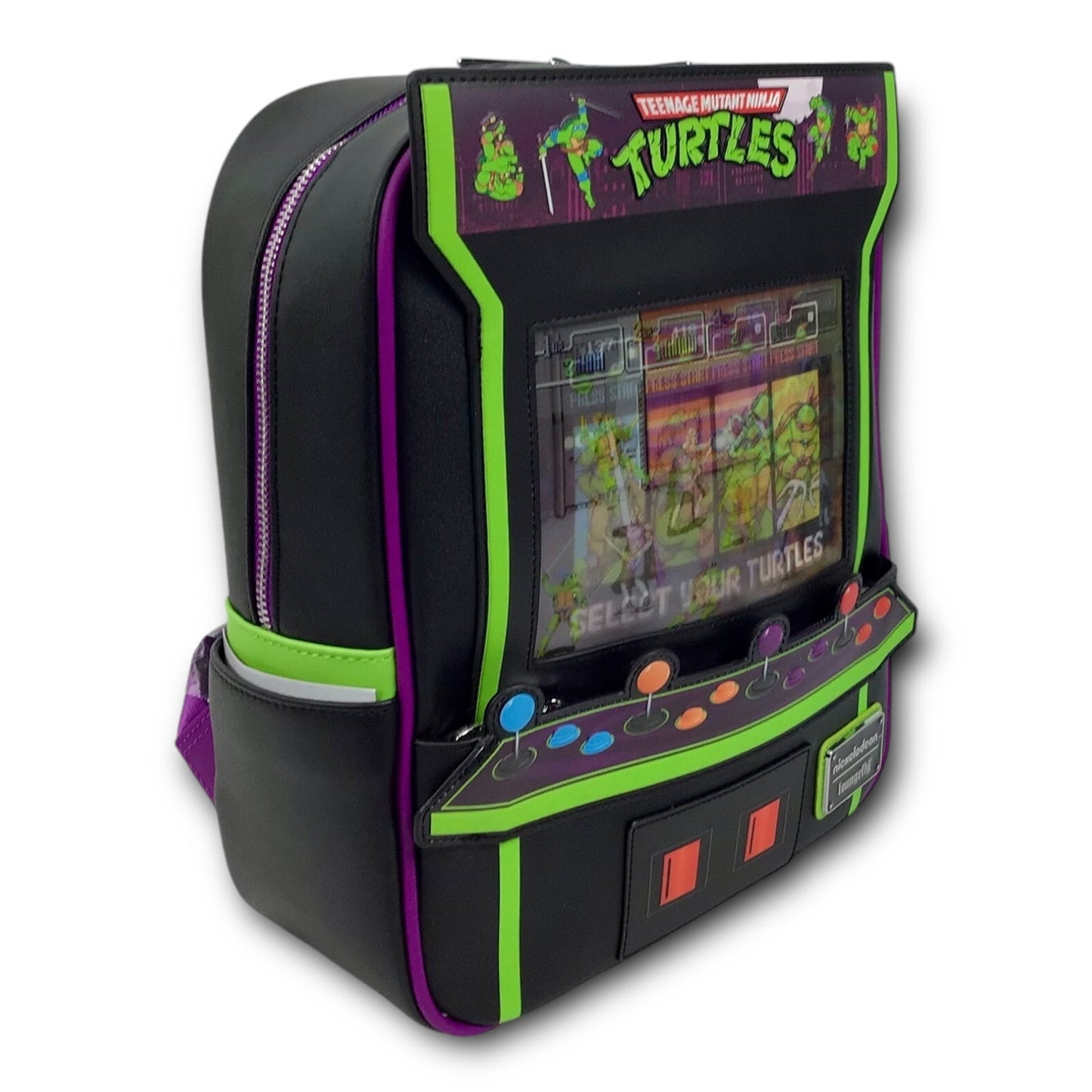 Loungefly TMNT 40th Anniversary Vintage Arcade Mini Backpack - Limited Edition