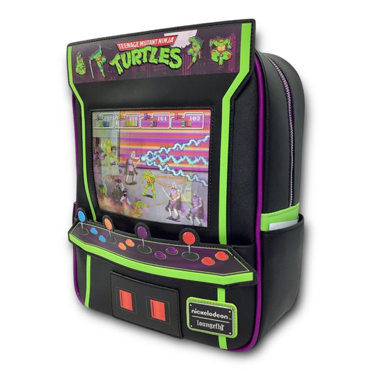 Loungefly TMNT 40th Anniversary Vintage Arcade Mini Backpack - Limited Edition