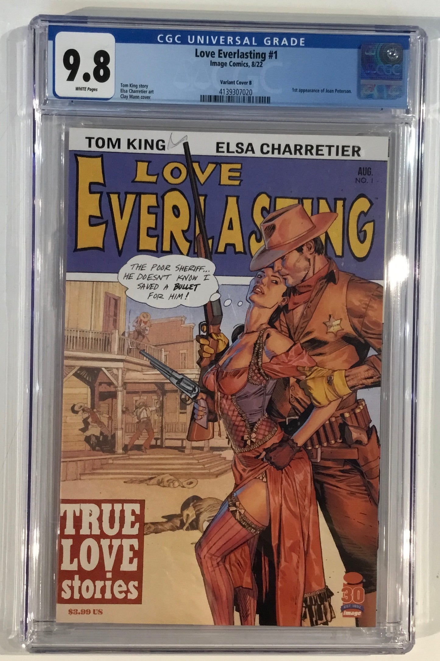 Love Everlasting #1 - Variant Cover B - Image 2022 - CGC 9.8