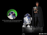 Luke Skywalker, R2-D2 and Grogu 1:4 Legacy Replica LED