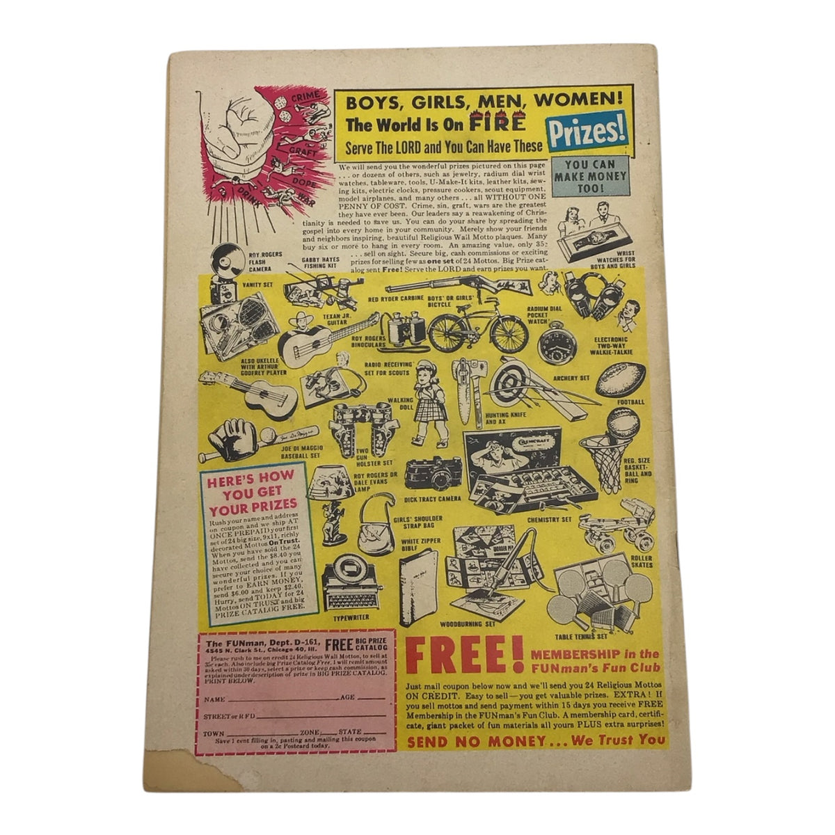 MAD Magazine #12 June 1954 - Very Fine Condition