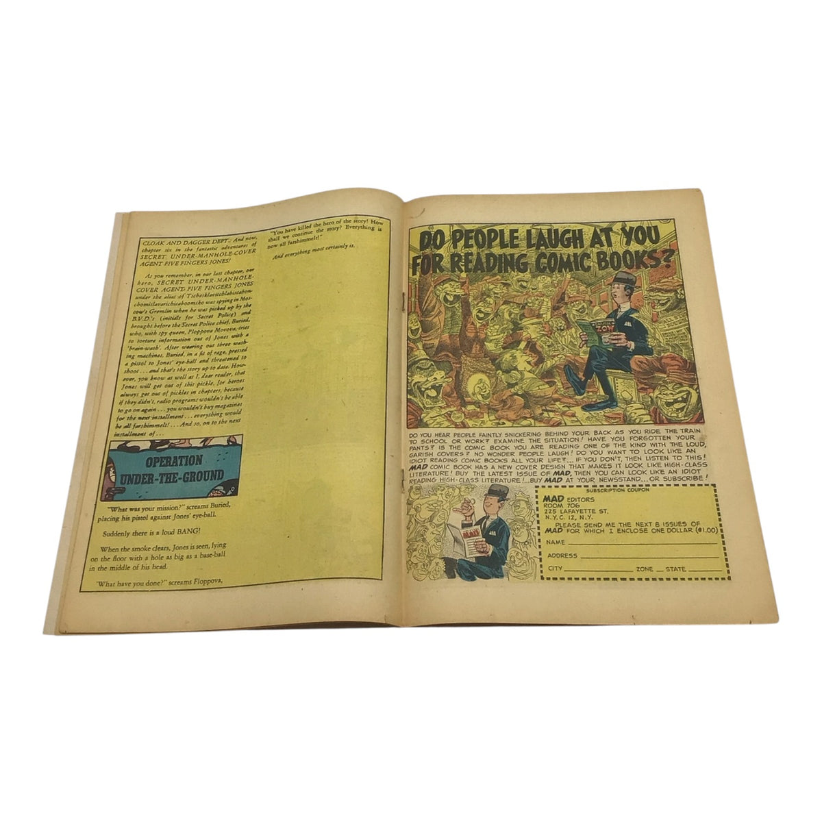 MAD Magazine #12 June 1954 - Very Fine Condition