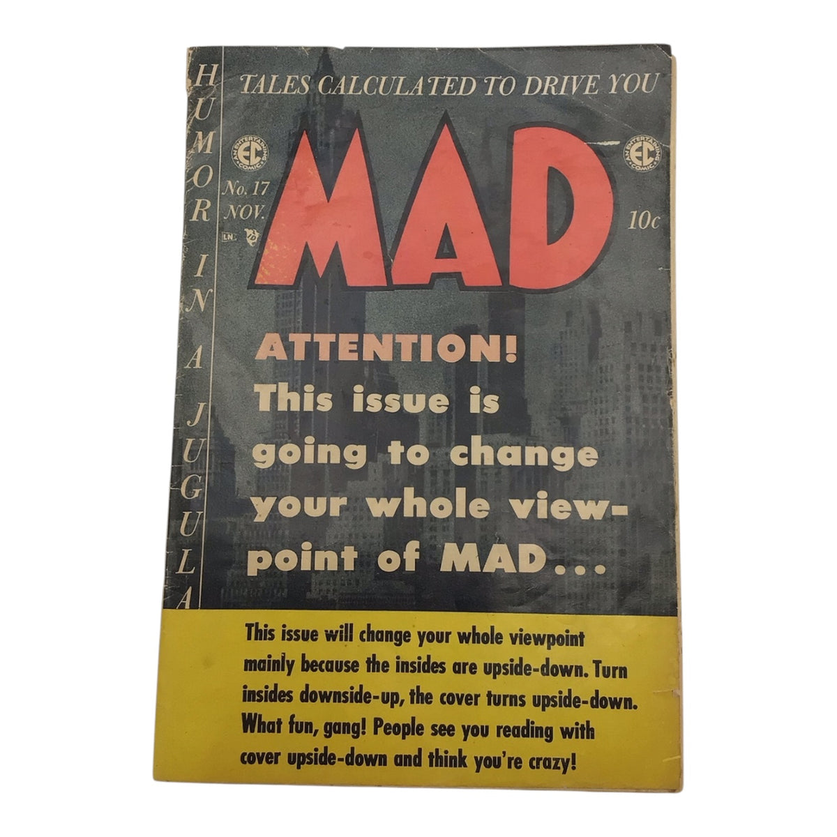 MAD Magazine #17 - November 1954 - Fine Condition
