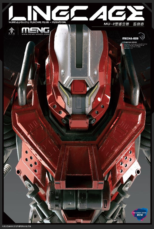 MENG MECHA-009 1/9 LINGC AGE MU-2 Type Stereoscopic Monitor Pre-Color Version