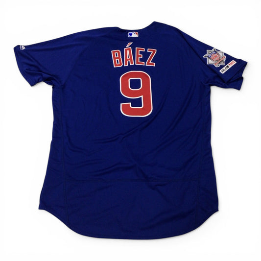 MLB Chicago Cubs Javier Baez Majestic Flex Base Jersey - Size 52 NWT
