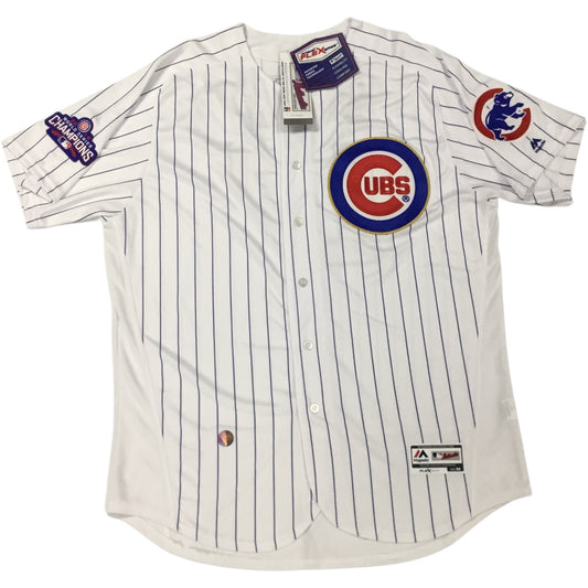 MLB Majestic Flex Base Chicago Cubs Kris Bryant #17 2016 World Series Champions Jersey (Size 52, Like-New with Tags)