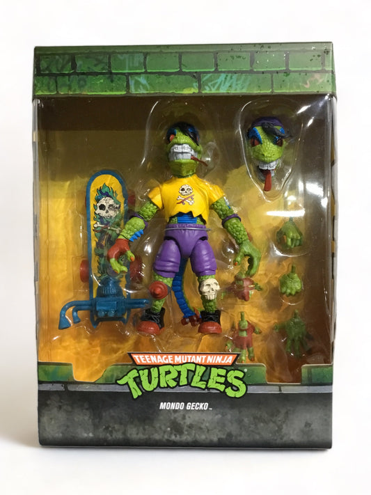 MONDO GECKO - Super 7 TMNT Ultimates Wave 4 2021 - Action Figure - TMNT Ninja Turtle