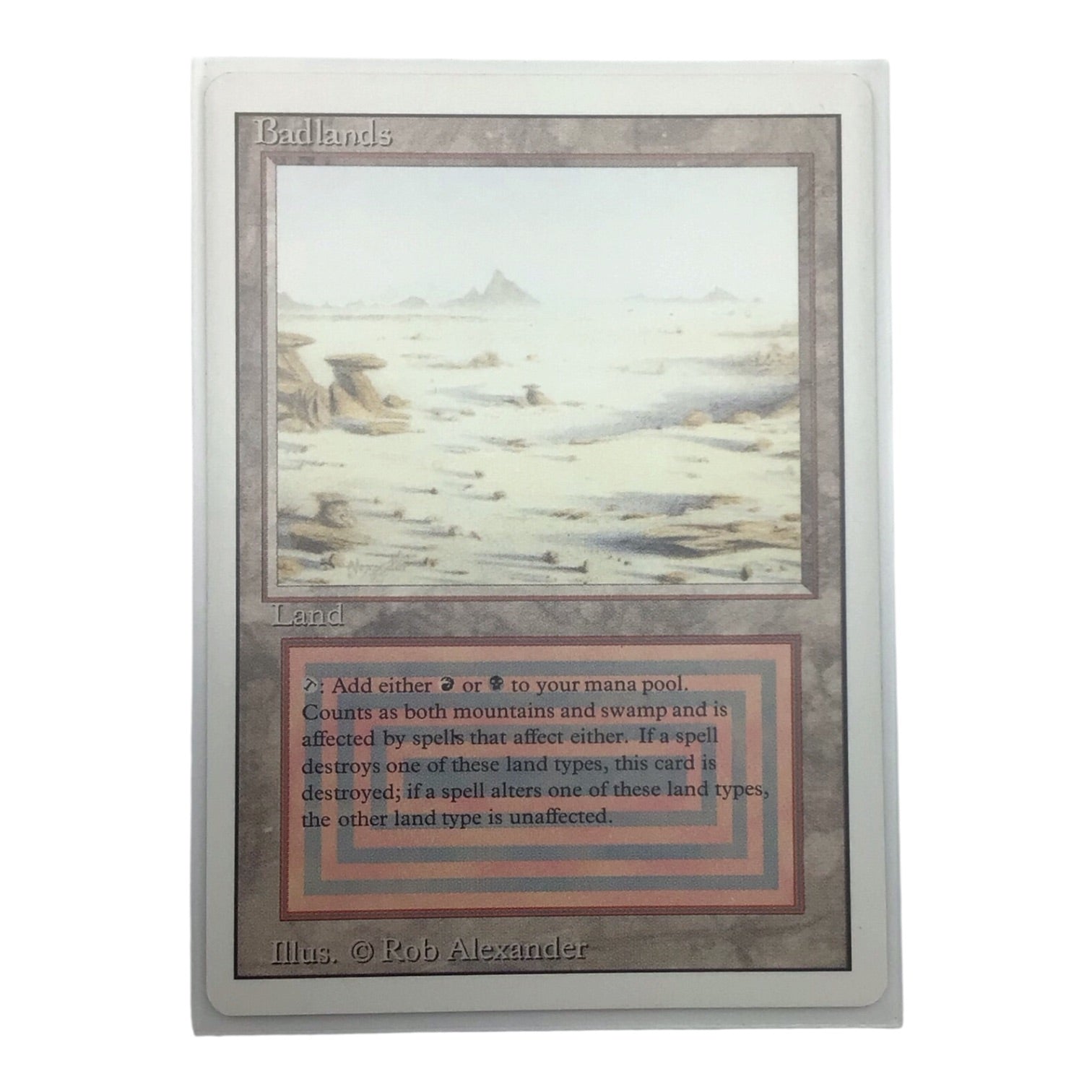 MTG Badlands Revised Edition - Lightly Played