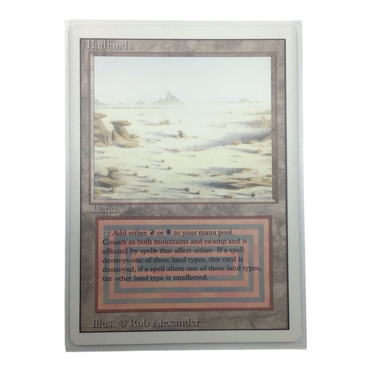 MTG Badlands Revised Edition - Lightly Played