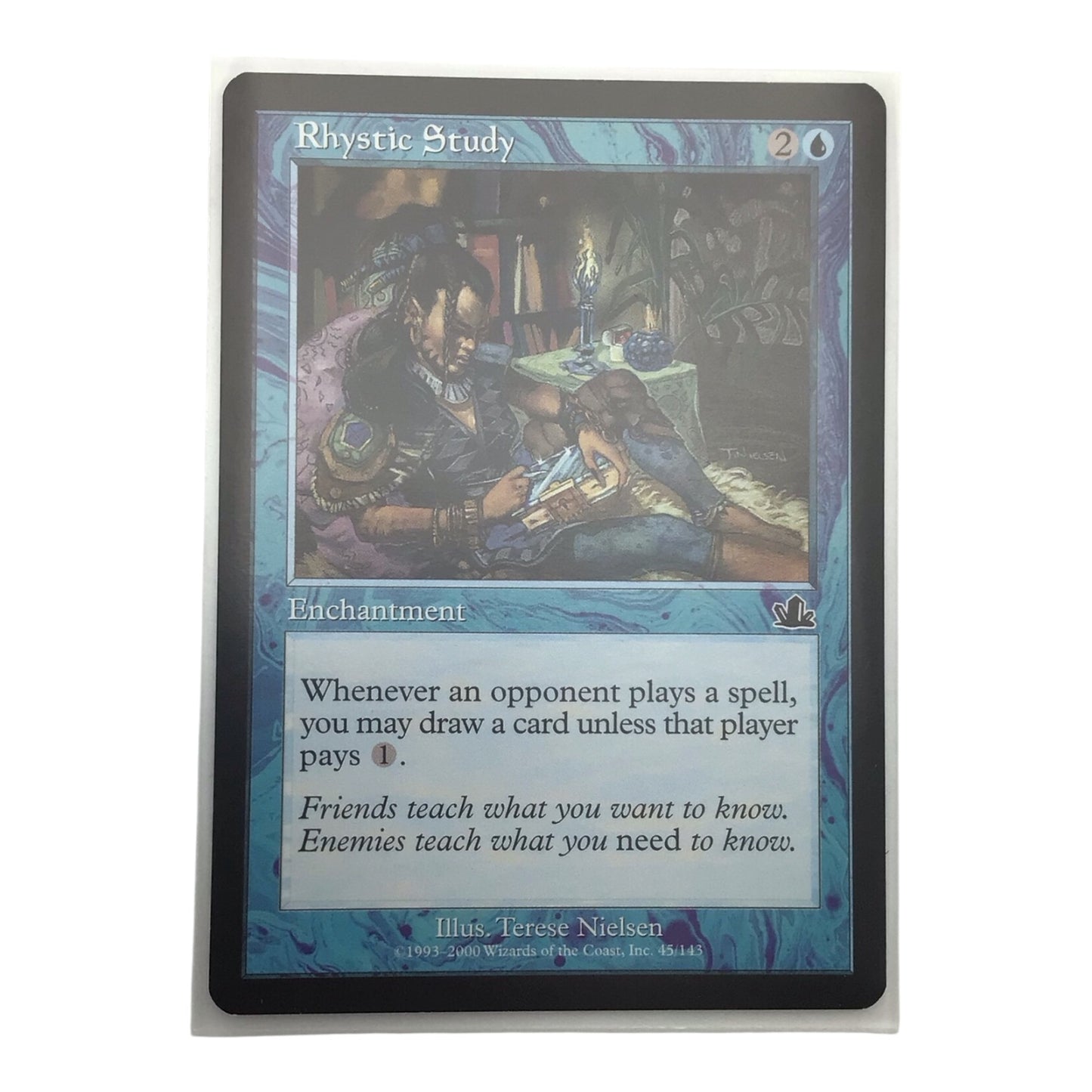 MTG Rhystic Study Prophecy Edition - Near Mint