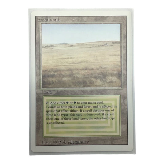 MTG Savannah Revised Edition - Near Mint