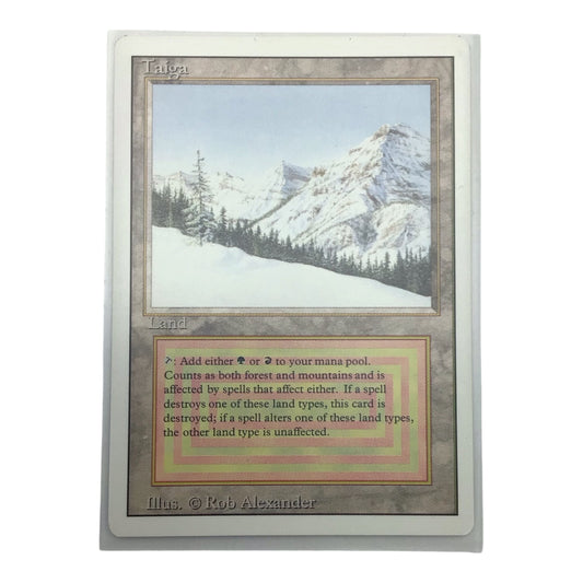 MTG Taiga Revised Edition - Lightly Played