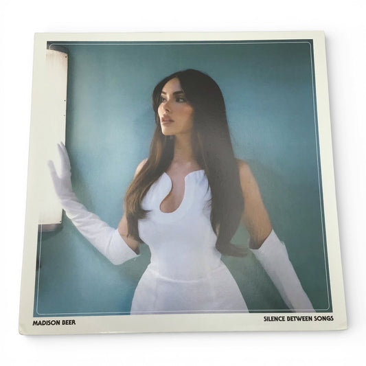 Madison Beer Silence Between Songs Vinyl - Rare White Pressing