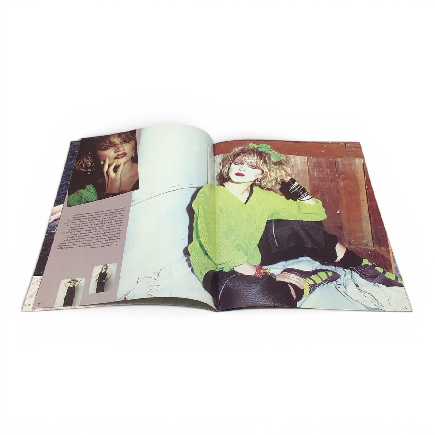 Madonna The Virgin Tour Concert Program Booklet