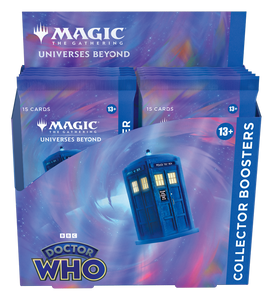 Magic the Gathering CCG: Doctor Who Collector Booster Display - 12 Packs per Box