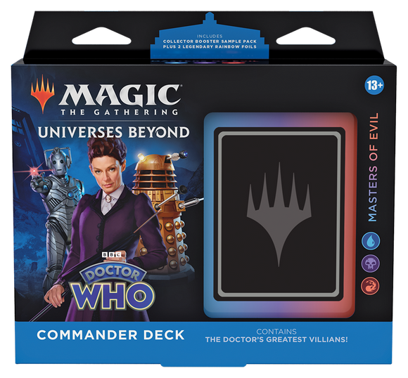 Magic the Gathering CCG: Doctor Who Commander Deck - Masters of Evil