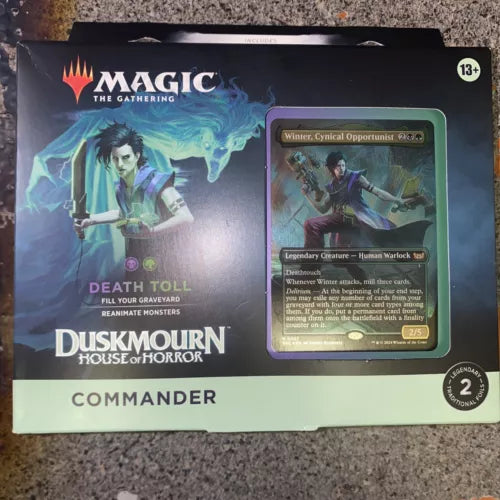 Magic the Gathering Duskmourne Commander Decks - Death Toll