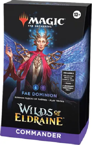 Magic the Gathering Wilds of Eldraine Fae Dominion Commander Deck