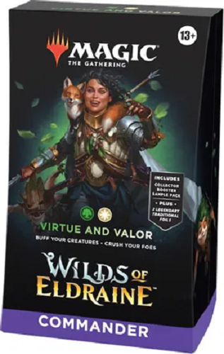 Magic the Gathering Wilds of Eldraine Virtue and Valor Commander Deck