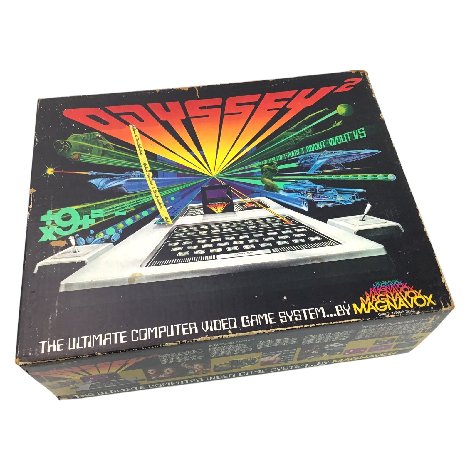 Magnavox Odyssey 2 Console Complete in Box - Tested Not Working