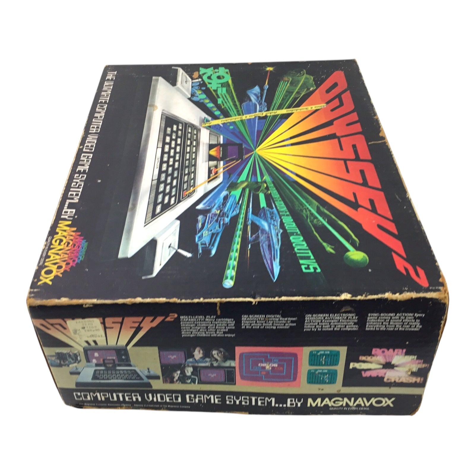 Magnavox Odyssey 2 Console Complete in Box - Tested Not Working