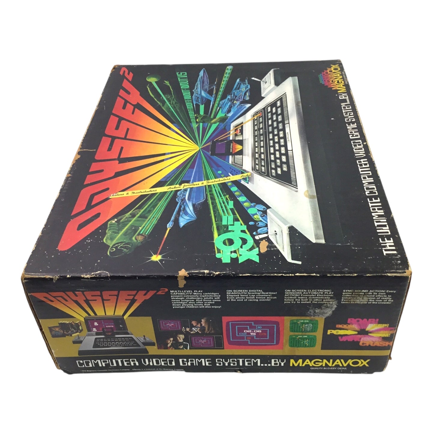 Magnavox Odyssey 2 Console Complete in Box - Tested Not Working