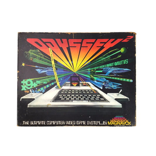 Magnavox Odyssey 2 Console Complete in Box - Tested Not Working