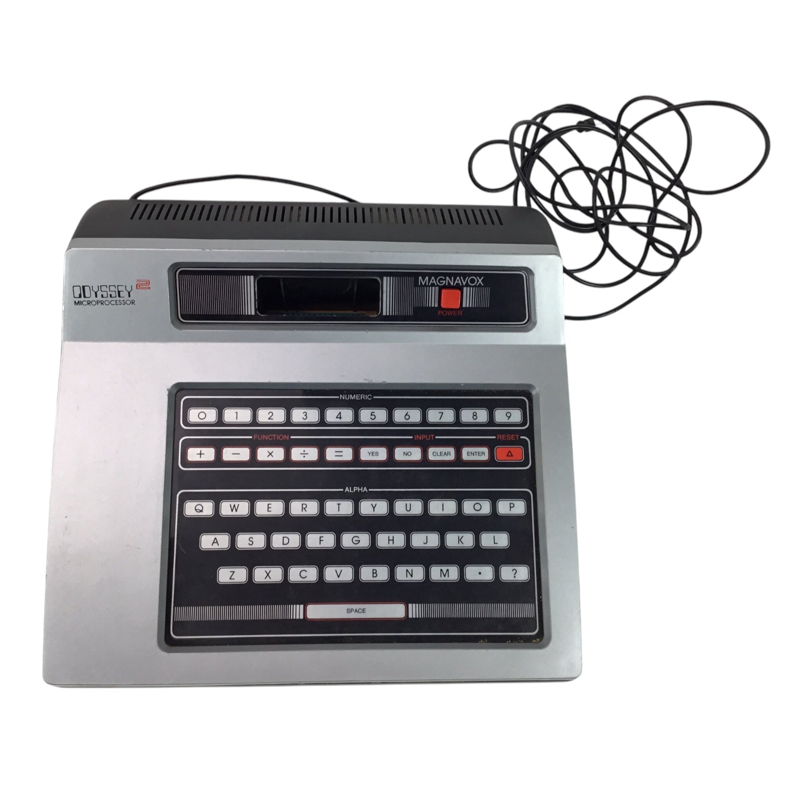 Magnavox Odyssey 2 Console with Box & Controllers - Untested