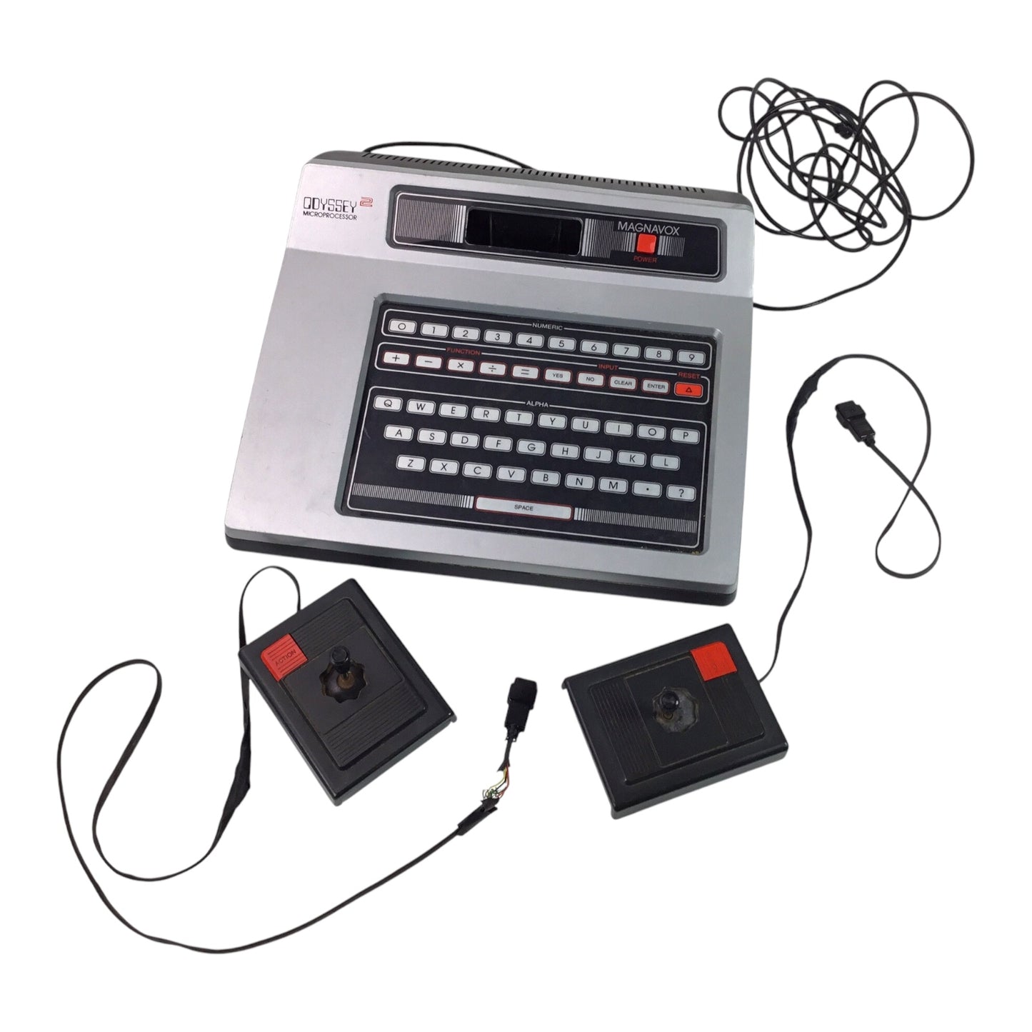 Magnavox Odyssey 2 Console with Box & Controllers - Untested