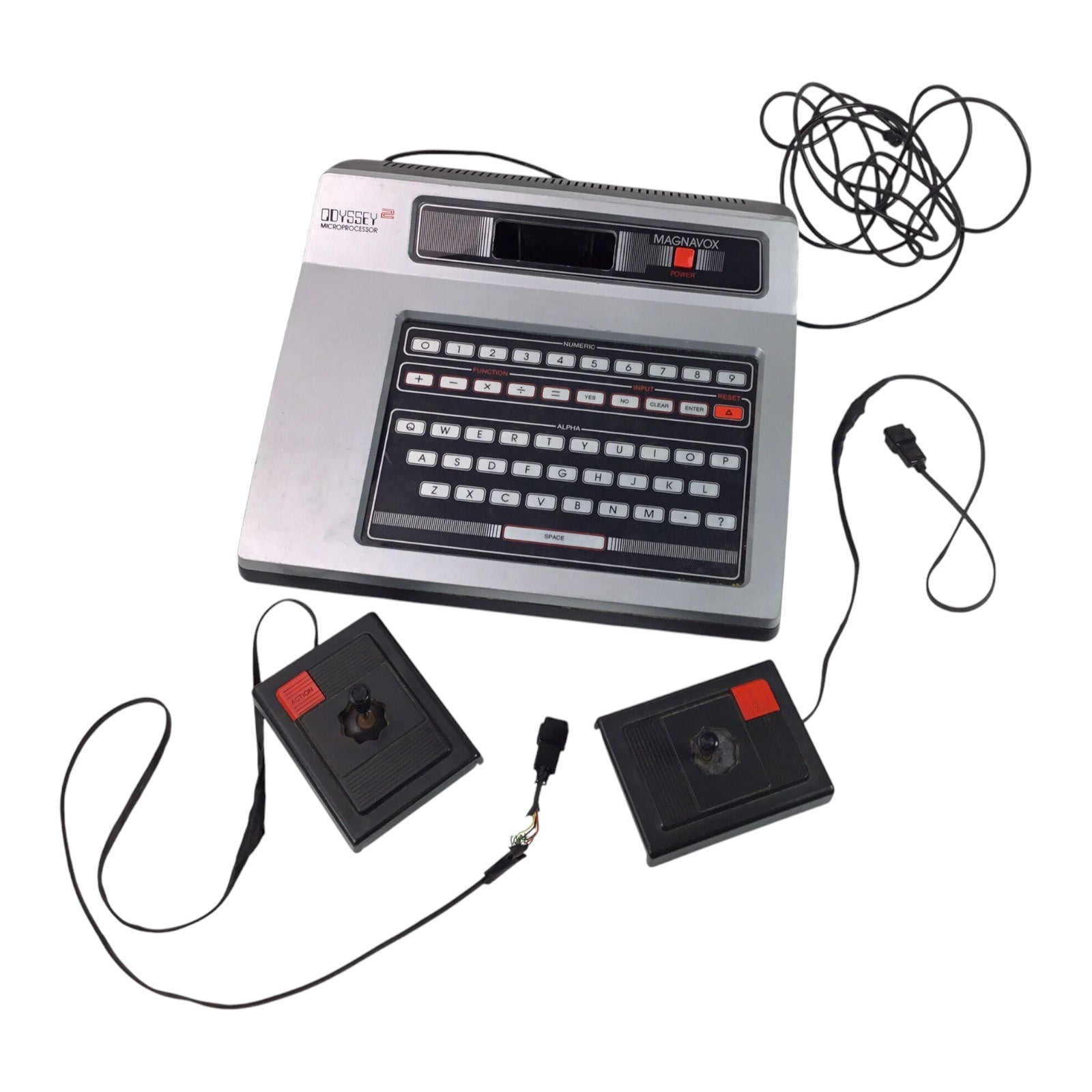 Magnavox Odyssey 2 Console with Box & Controllers - Untested