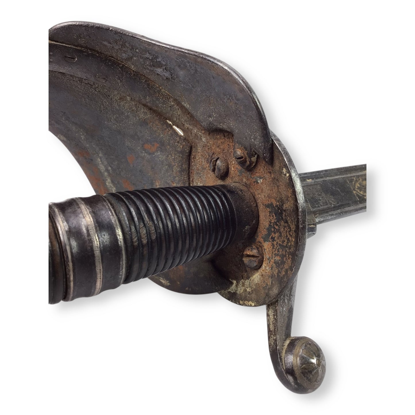 Magnificent Spanish or Mexican Senior Officer Sword with Ancestral Gilt Hilt and Toledo Blade circa 1880