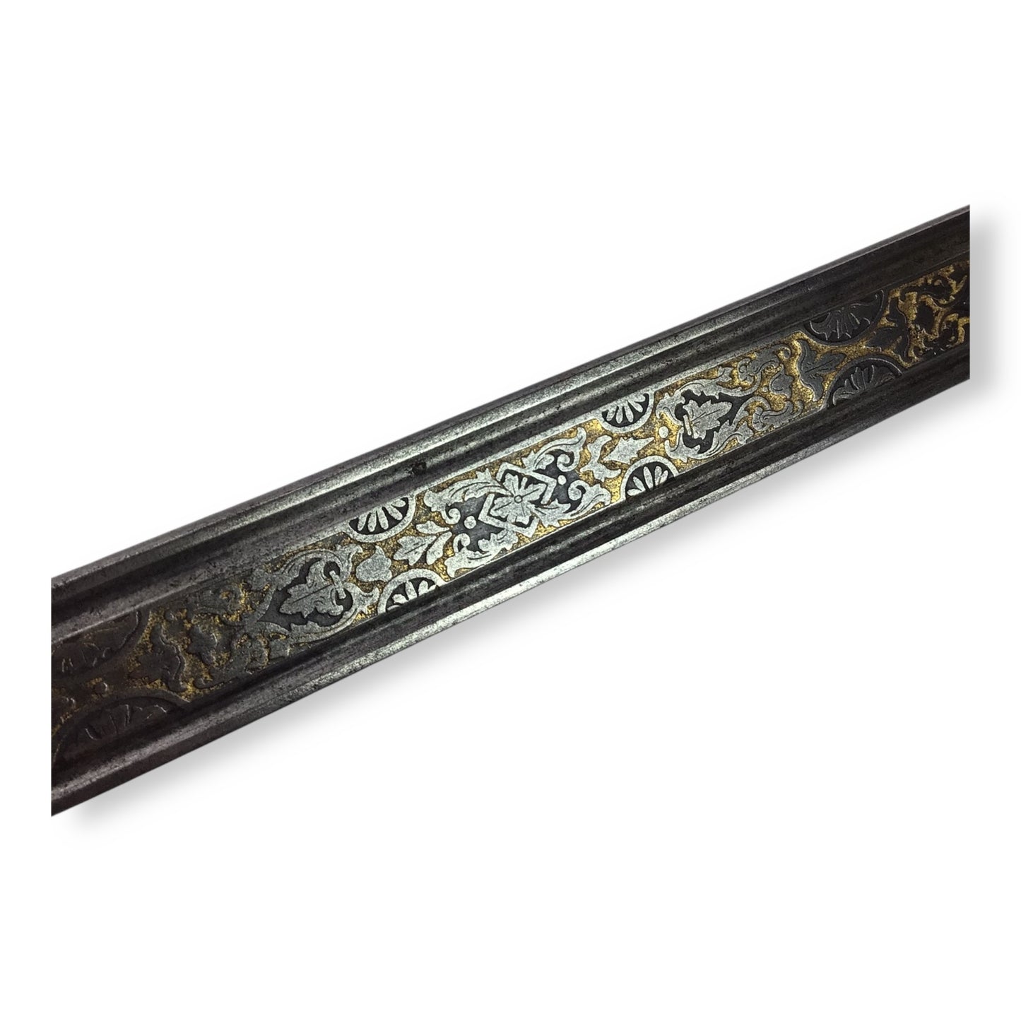 Magnificent Spanish or Mexican Senior Officer Sword with Ancestral Gilt Hilt and Toledo Blade circa 1880