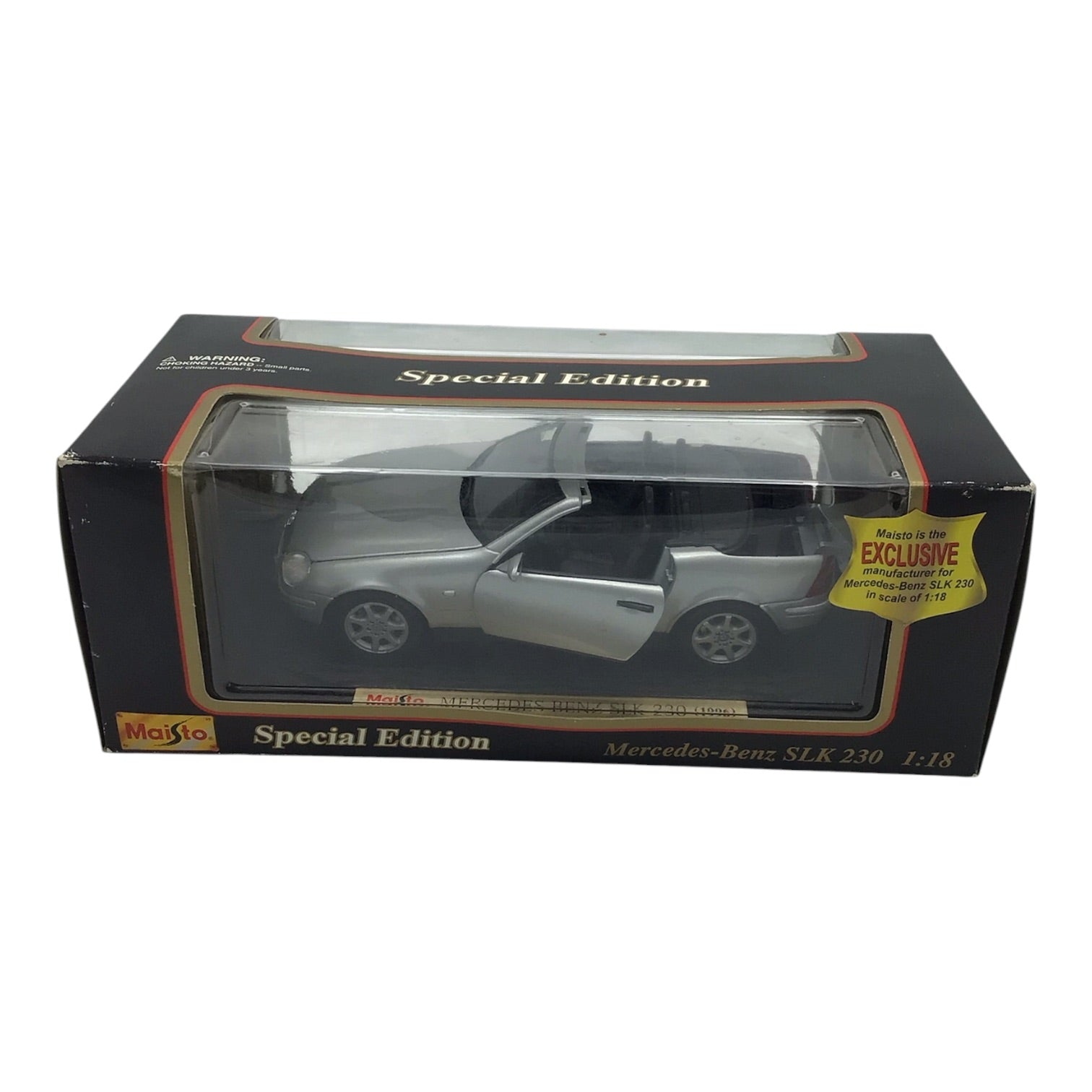 Maisto Mercedes-Benz SLK 230 (1996) 1:18 Scale Die Cast Model