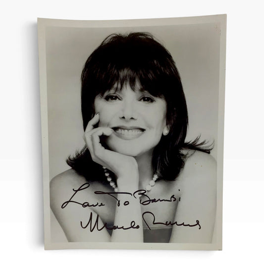 Marlo Thomas Signed 8x10 Photo – That Girl / Friends – Autographed Actress Photo