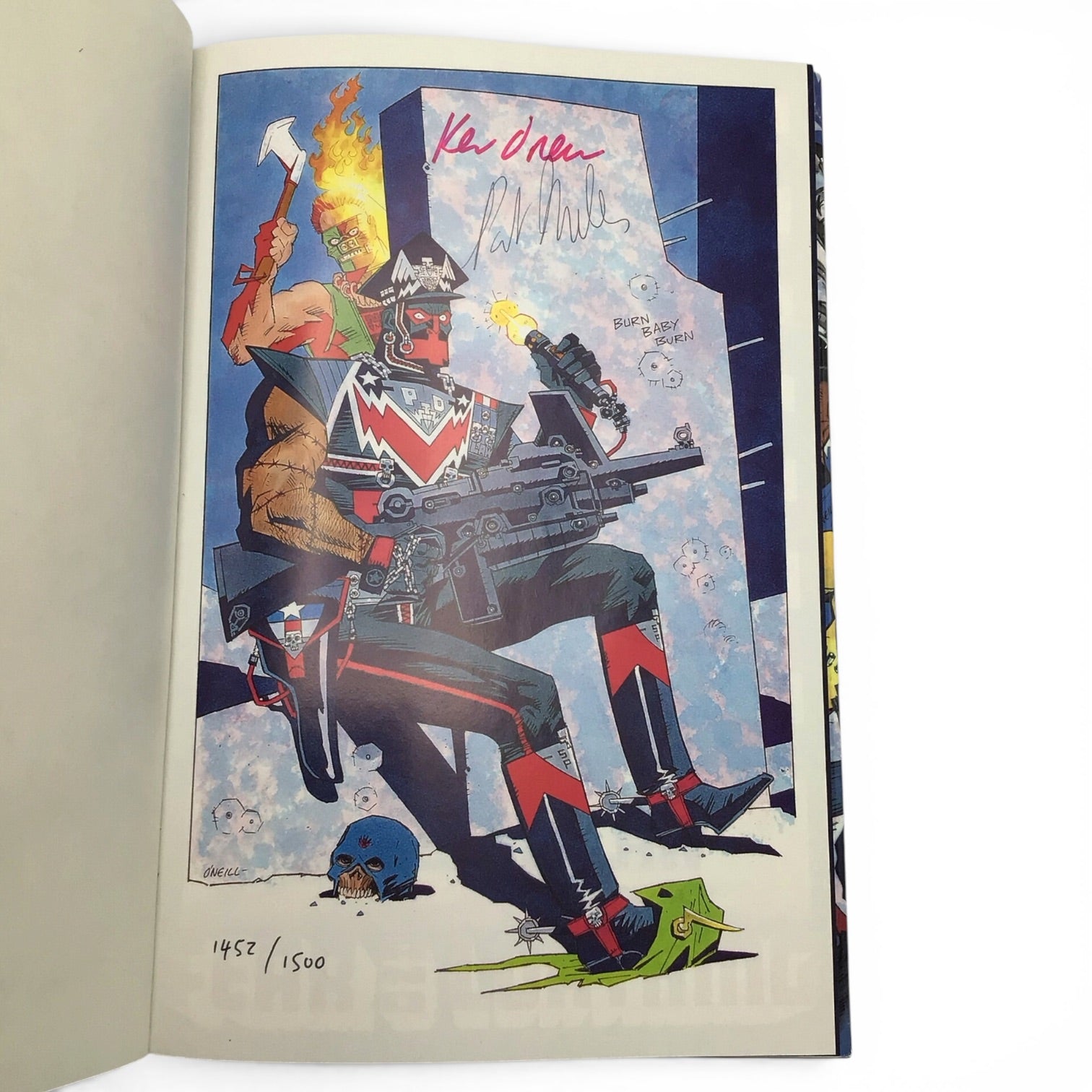 Marshal Law: Fear and Loathing - Signed by Pat Mills & Kevin O'Neil
