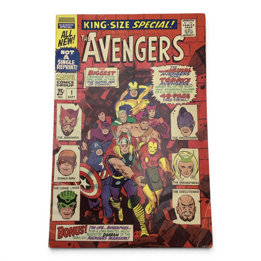 Marvel Avengers Annual #1 (1967) - The Monstrous Master Plan of the Mandarin